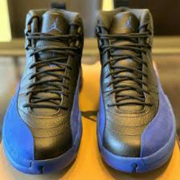 Black blue 12s